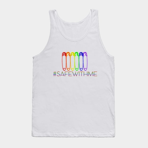 You're Safe With Me Tank Top by sarcasmandadulting